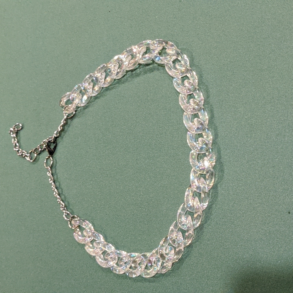 Beautiful Iridescent Acrylic Chain